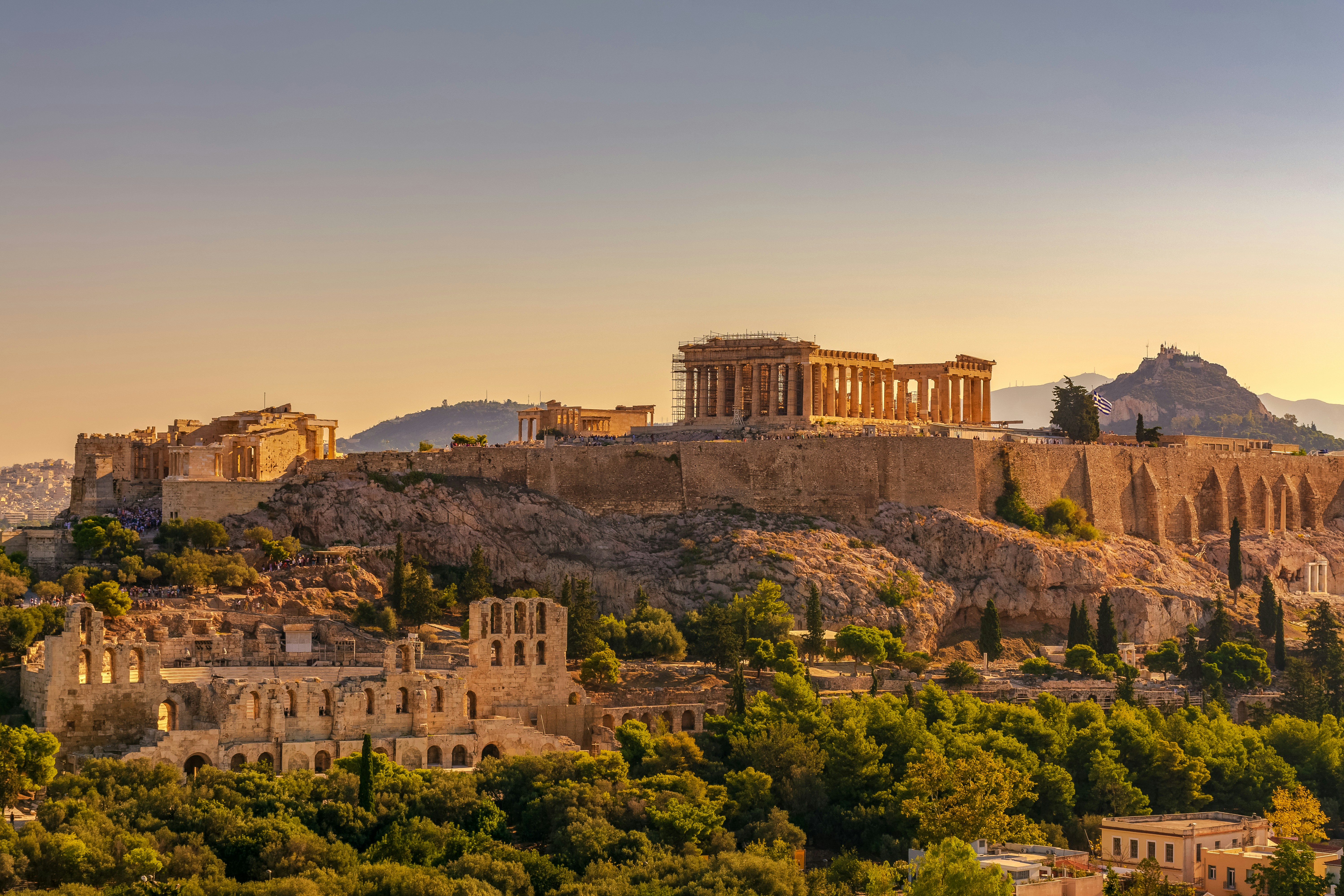 Acropolis and Parthenon Athens Greece - Golden Visa investment destination